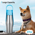 New Portable Pet Dog Water Bottle Soft Silicone Leaf Design For Dog Pets Outdoor Travel Drinking Bowls Water Dispenser Meifu Market