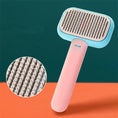 New Pet Cat Dog Hair Brush Hair Massage Comb Open-Knot Brush Grooming Cleaning Tool Stainless Steel Comb Meifu Market