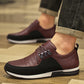 Spring New Trendy Shoes Casual Leather Shoes Men's Wear-resistant Non-slip Meifu Market