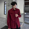 Men's Autumn Ruoshuai High-grade Long-sleeved Shirt L - color variant display