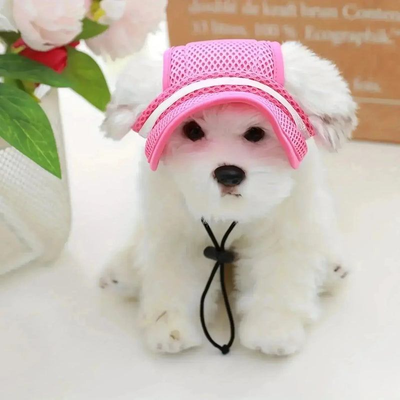 adjustable pet sun hat | uv protection for dogs | sun hat for cats | energy saving