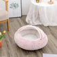 2 In 1 Dog And Cat Bed Pet Winter Bed Round Plush Warm Bed House Soft Long Plush Pets Bed Pet Products Meifu Market