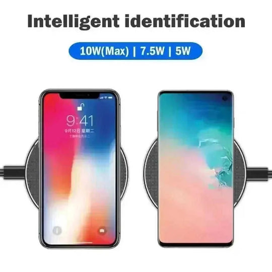 qi-compatible wireless charger | 10w fast charging pad | rugged phone charger | ultrasonic cleaning