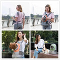 shoulder pet carrier backpack | portable cat backpack carrier | breathable mesh pet backpack | ultrasonic cleaning