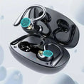 wireless earbuds with charging case | ipx8 waterproof rating | 48-hour total battery life | energy saving