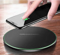 wireless fast charging pad | qi-certified charger | 15w fast charging | energy saving