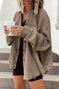 Button Shirt Jacket Women Lapel Long Sleeve Blouse Fashion Jacket Tops - Meifu Market