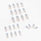 acrylic nail tips | short coffin nails | press on nails | energy saving