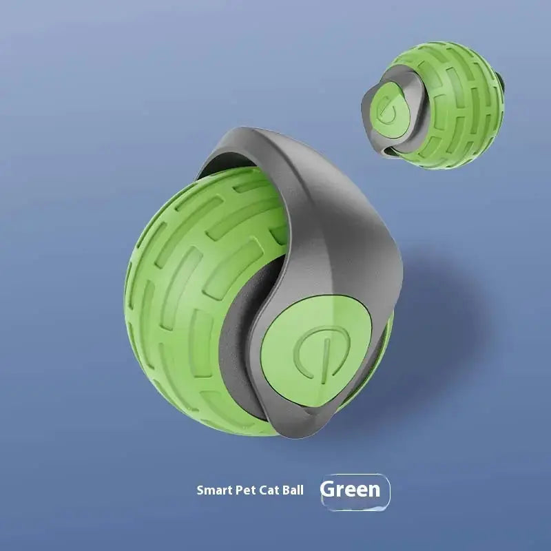 New Interactive Cat Toys Ball Auto Electric Rolling Ball Toys For Cat Kitty Pets Smart Automatic Teaser USB Rechargeable Cat Toy Pet Products Meifu Market