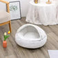 2 In 1 Dog And Cat Bed Pet Winter Bed Round Plush Warm Bed House Soft Long Plush Pets Bed Pet Products Meifu Market