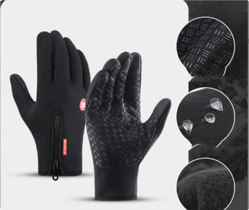 Winter Gloves Touch Screen Riding Motorcycle Sliding Waterproof Sports Gloves With Fleece Meifu Market