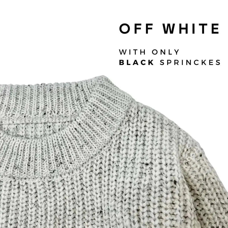 cotton baby sweater set | oversized cable knit sweater | newborn winter outfit | ultrasonic cleaning