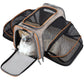 Carrier For Cat Pet Airline Approved Expandable Foldable Soft Dog Carrier Opened Doors Reflective Tapes Cat Travel Bag Meifu Market