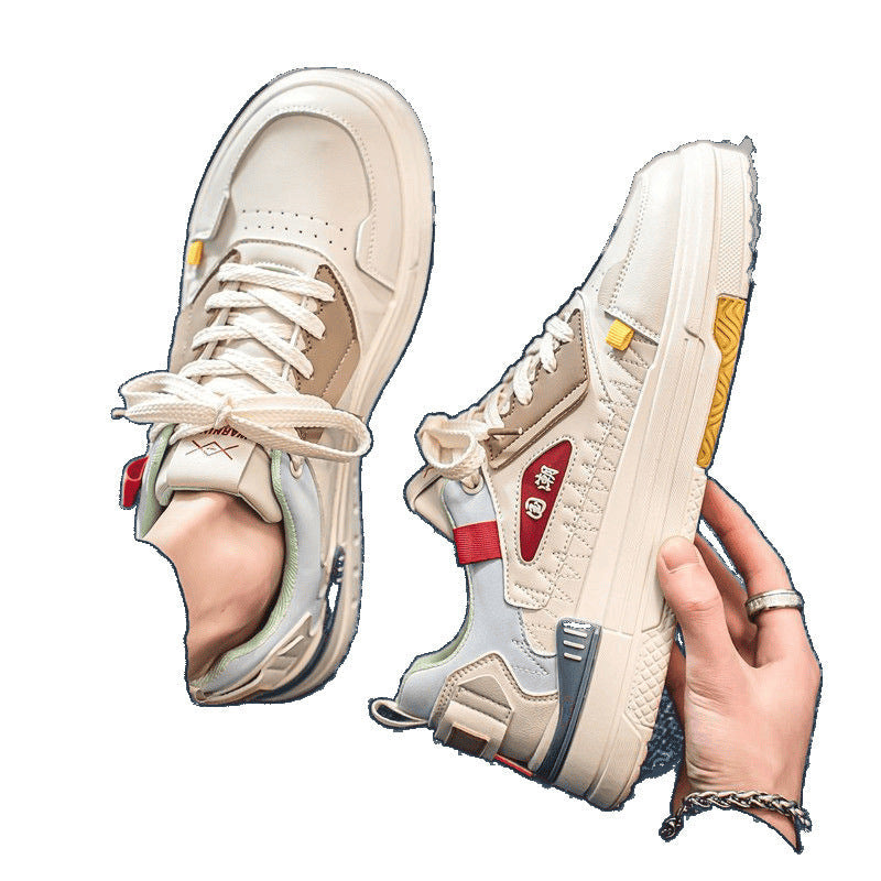 Spring New National Trendy Style Sports White Shoes Student Versatile Casual Sneakers Meifu Market