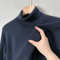 non-scratch merino wool | thermal turtleneck sweater | heavyweight knit sweater | energy saving
