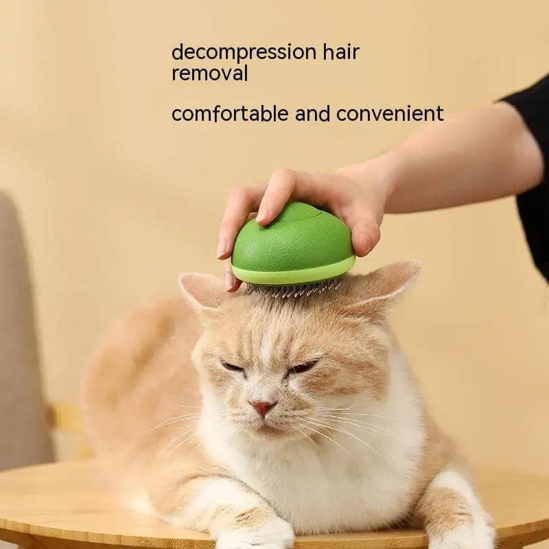 Cat Brush Hair Remover Cleaning Avocado Shaped Dog Grooming Tool Pet Combs Brush Stainless Steel Needle Pet Cleaning Care - Meifu Market