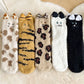 Coral Fleece Socks Women's Mid-calf Three-dimensional Cartoon Room Socks meifu market
