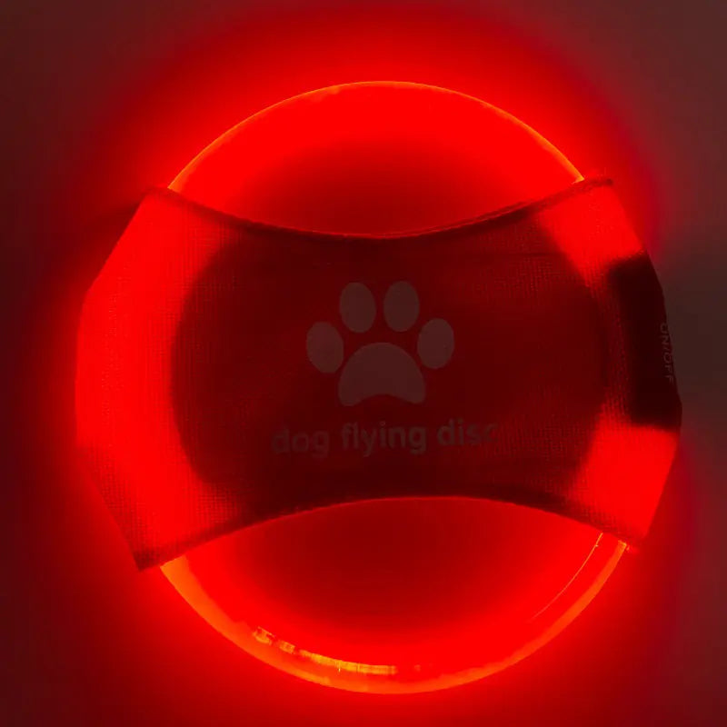 Dog Flying Discs Light Glowing LED LuminousTrainning Interactive Toys Game Flying Discs Dog Toy Pet Dog Accessories Pet Products Meifu Market