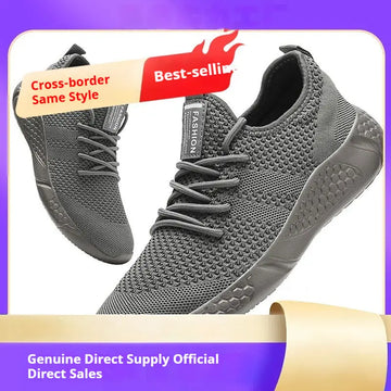 Breathable Running Shoes Lightweight And Comfortable Men's Sneakers