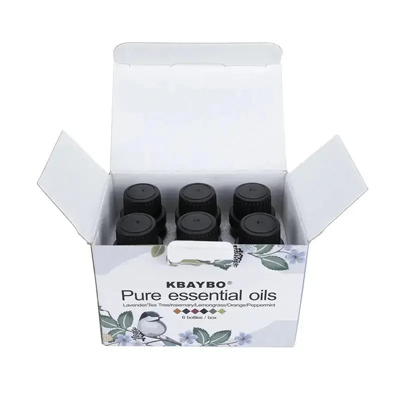 aromatherapy diffuser oils set | therapeutic grade essential oils | stress relief and relaxation | ultrasonic cleaning