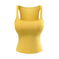 New Solid Color Summer Slim Fit Comic Chest Pad U-neck Vest-style Sling Meifu Market