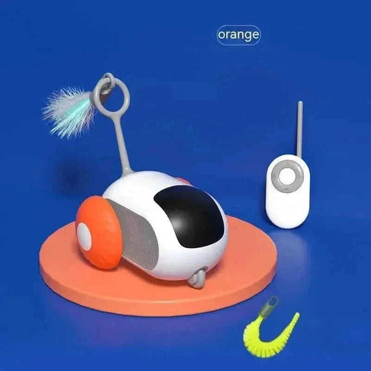 usb rechargeable cat toy | automatic laser chasing toy | interactive pet exercise toy | energy saving
