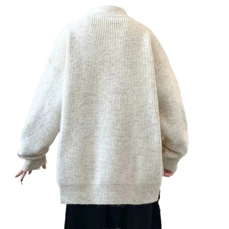 lightweight cotton blend | slim fit cardigan | long sleeve sweater | ultrasonic cleaning
