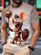 Mens Casual Stylish And Minimalist Summer Short-sleeve Shirt ME05BH250617Y186 - size and dimension reference
