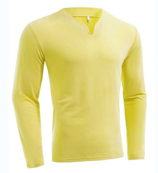 Men's Cotton Long-Sleeve Sport T-Shirt | 12 Colors, S–5XL - Meifu Market