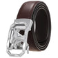 Fashion Men's Leather Belt Alloy Automatic Buckle meifu market