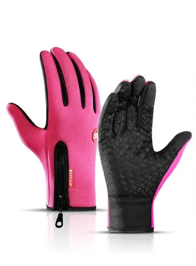 touch screen motorcycle gloves | waterproof winter riding gloves | thermal fleece lining gloves | ultrasonic cleaning