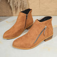 Suede European And American Style Women's Ankle Boots Meifu Market