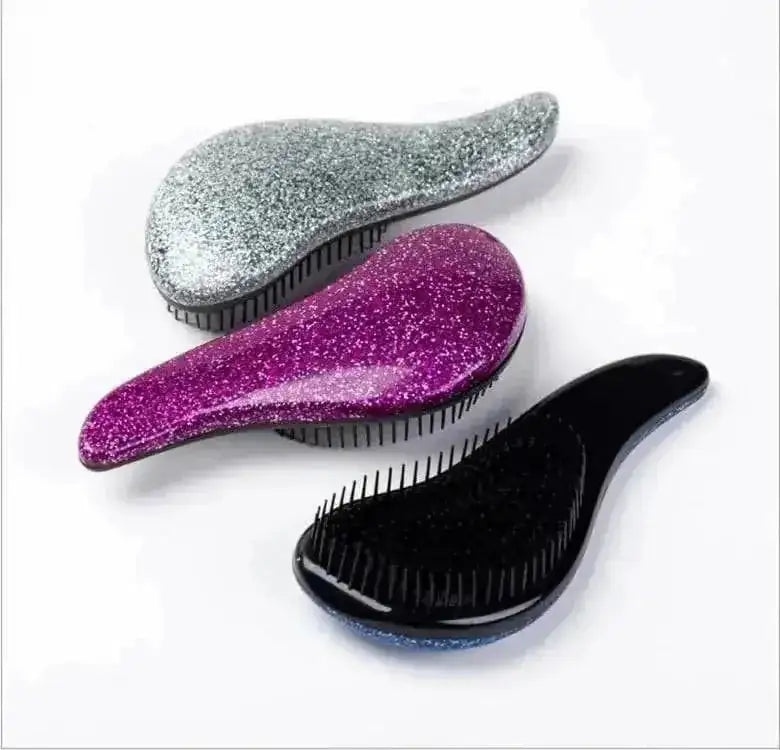 scalp massager comb | portable hair massager | ergonomic massage brush | ultrasonic cleaning