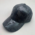 genuine leather baseball cap | premium cowhide construction | adjustable snapback closure | ultrasonic cleaning