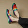 waterproof leather flats | lightweight walking shoes | breathable mesh lining | energy saving