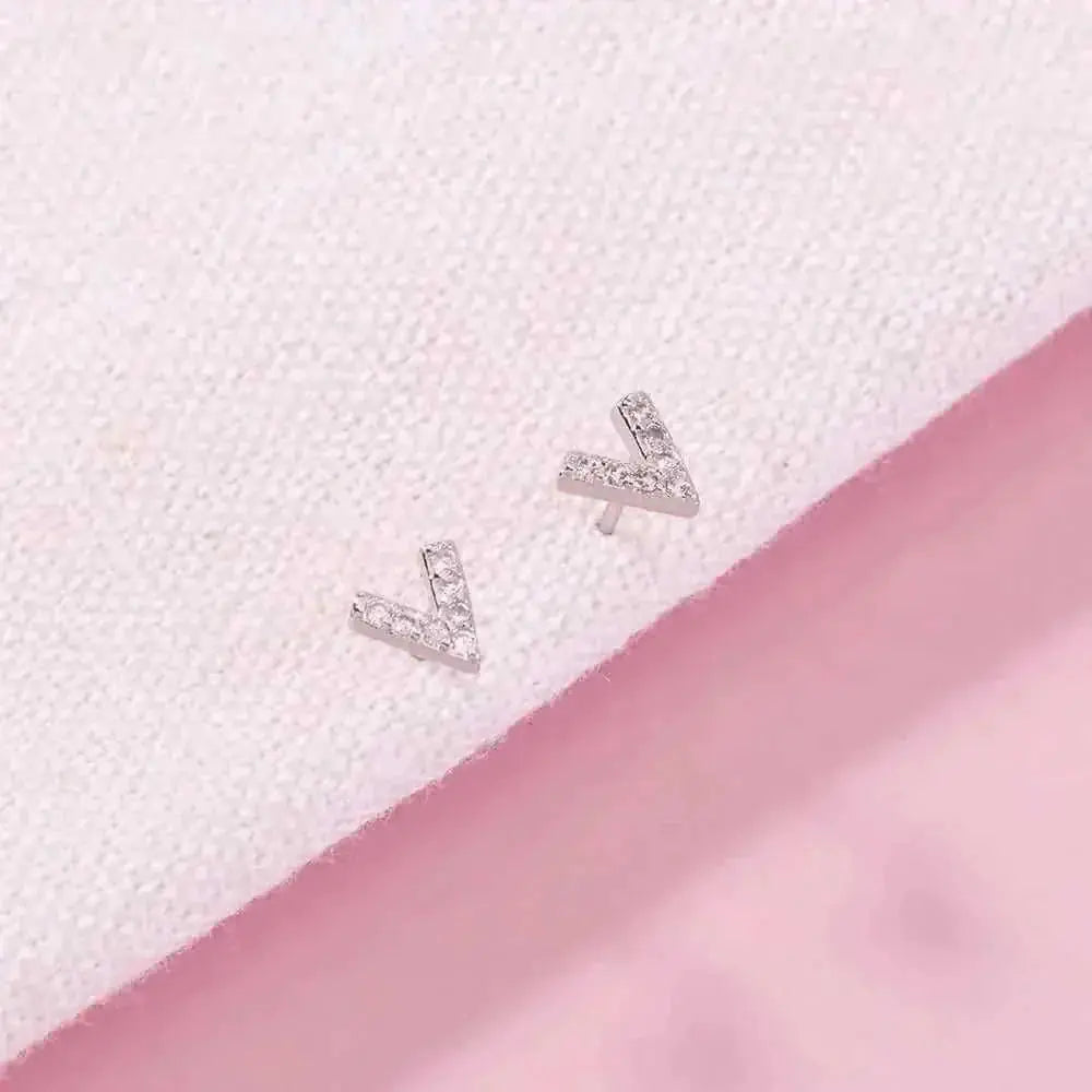 stainless-steel earrings | hypoallergenic stud earrings | lightweight geometric earrings | energy saving