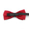 metal bow tie for men | double layer polyester bowtie | classic butterfly neckwear | ultrasonic cleaning