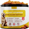 Scoot Stopper Soft Chews Fiber For Dogs Dog Anal Gland And Digestion Support Anal Gland Chews With Pumpkin And Psyllium Husk 180 Chewables For Dog Digestive Health Meifu Market