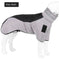 New Winter Dog Coat Waterproof Pet Clothes For Medum Large Dogs Warm Thicken Dog Vest Custome Labrador Jacket Greyish Purp...