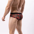 Men's Underwear Double-layer Breathable Mesh Sexy Color Block Meifu Market