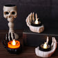 led palm candle light | halloween night light decor | battery-operated led lamp | ultrasonic cleaning