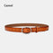 womens thin leather belt | adjustable jeans strap belt | genuine cowhide belt black | energy saving