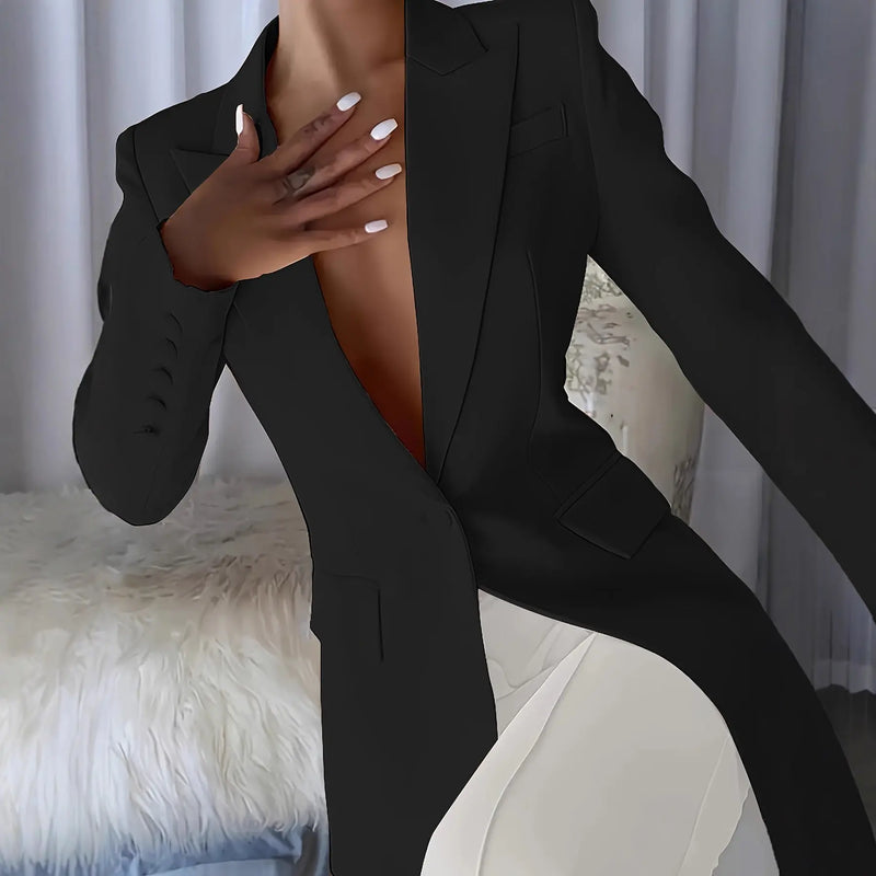 Elegant Slim-fit Banquet Dating Easy Matching Coat Meifu Market