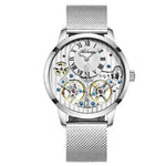 Double Tourbillon Automatic Mechanical Watch for Men