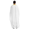 long sleeve chiffon robe | embroidered mens arabic robe | golden ball tassel details | energy saving