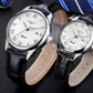 slim profile unisex timepiece | stainless steel case construction | business casual accessory | energy saving