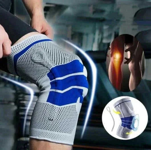 sports knee pads for running | compression knee brace strap | adjustable knee support for fitness | ultrasonic cleaning