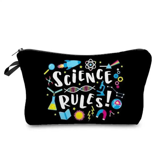 waterproof cosmetic bag | travel makeup organizer with zipper | pvc material toiletry bag | ultrasonic cleaning