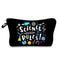 waterproof cosmetic bag | travel makeup organizer with zipper | pvc material toiletry bag | ultrasonic cleaning