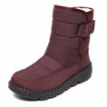 waterproof snow boots for women | thermal insulated winter boots | plush lined ankle boots | ultrasonic cleaning